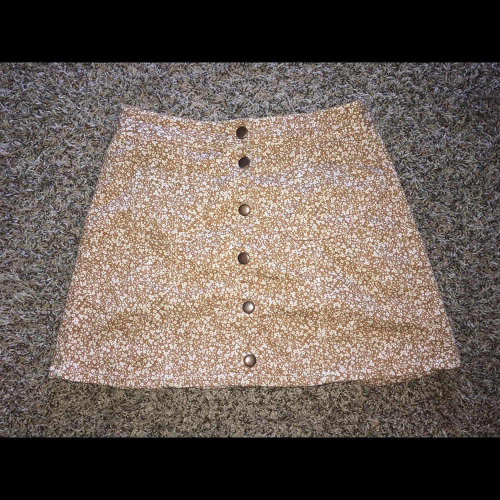 Kendall&Kylie Brand Melville Floral Skirt